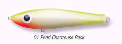 01 Pearl Chartreuse Black Paul Brown's Fat Boy Suspending Twitchbait Soft Plastic Inshore Lure Jeco's Marine Port O'Connor, Texas