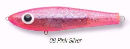 08 Pink Silver Paul Brown's Floating Fat BoySoft Plastics Inshore Lures Jeco's Marine Port O'Connor, Texas