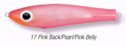 17 Pink Back/Pearl/Pink Belly Paul Brown's Floating Fat Boy Soft Plastics Inshore Lures Jeco's Marine Port O'Connor, Texas