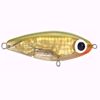 109 Bayou Green Back/Gold Dot Clear Belly/Orange Throat Paul Brown's Soft Dine XL Suspending Twitchbait Soft Plastics Inshore Lures Jeco's Marine Port O'Connor, Texas