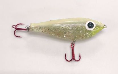 Bone Silver Texas Custom Corky Fat Boy Soft Plastics Inshore Lures Jeco's Marine Port O'Connor, Texas