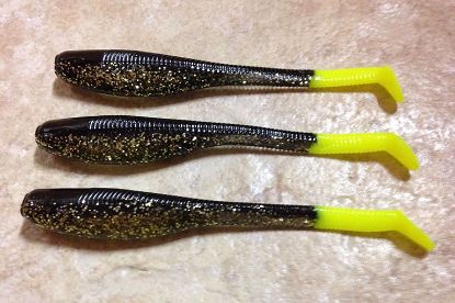 Texas Roach Down South Southern Shad Soft Plastics Inshore Lures Jeco's Marine Port O'Connor, Texas