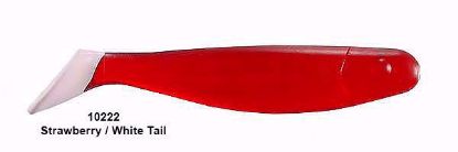 Strawberry  White Hogie Major Minnow 4" Jecos' Marine Port O'Connor, Texas