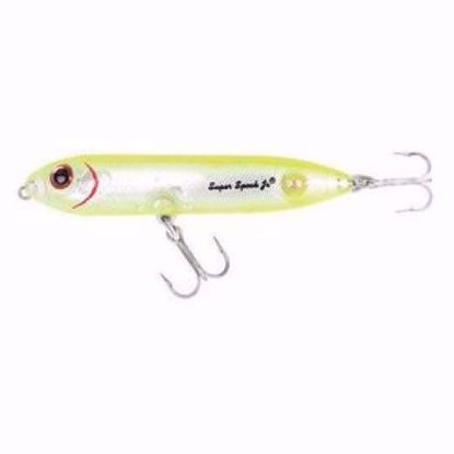 Chartreuse Silver Insert Heddon Super Spook JR Jeco's Marine Port O'Connor, Texas