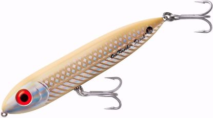 Bone Silver Heddon One Knocker Spook Jeco's Marine Port O'Connor, Texas