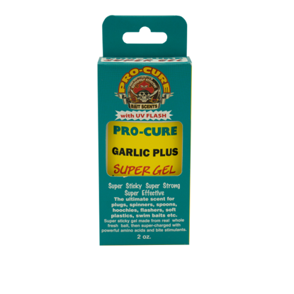 Garlic Plus Pro-Cure Super Gel Pro-Cure Lure Dyes/Scents Jeco's Marine Port O'Connor, Texas