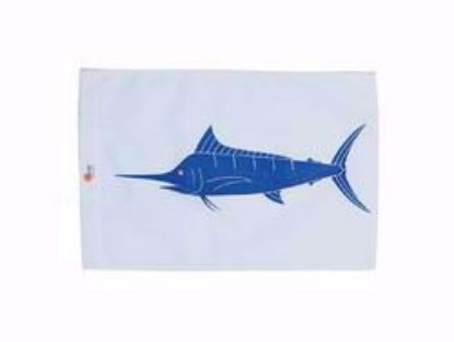 White Marlin Flag White Marlin Flag Sundot Capture Fish Flags Jeco's Marine Port O'Connor, Texas