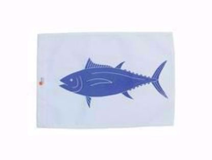 Yellowfin Tuna Flag Blue Fin Tuna Flag Sundot Capture Fish Flags Jeco's Marine Port O'Connor, Texas
