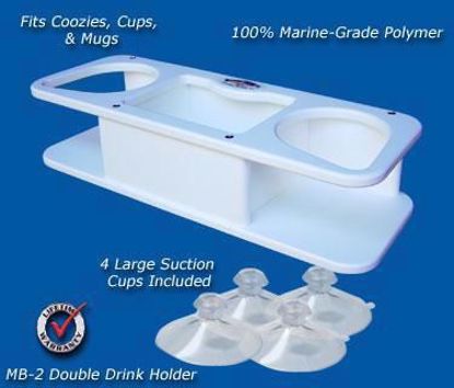 Deep Blue Open Style Drink Holder Jeco's Marine Port O'Connor, Texas