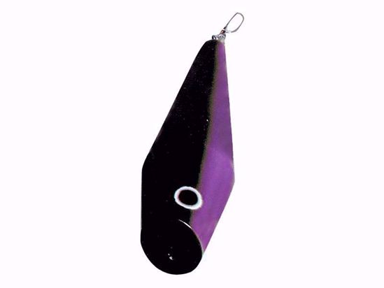 Play Action Bowling Pins - 7 Inch Black-Purple Jeco's Marine Port O'Connor, Texas