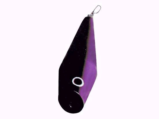 Play Action Bowling Pins - 13 Inch Black-Purple Jeco's Marine Port O'Connor, Texas