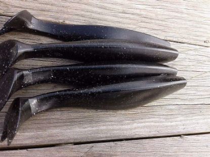 Fish Down Sea Dredge Shad Black Fish Down Sea Dredge Shad Black Jeco's Marine Port O'Connor, Texas