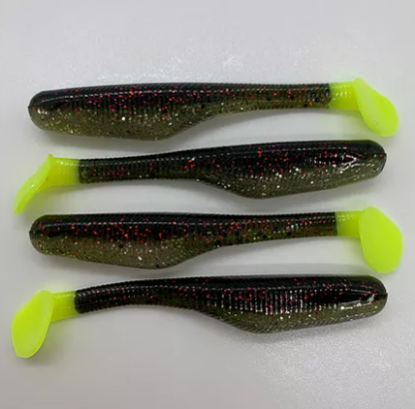 Down South Burner Shad Soft Plastics Inshore Lures Jeco's Marine Port O'Connor, Texas