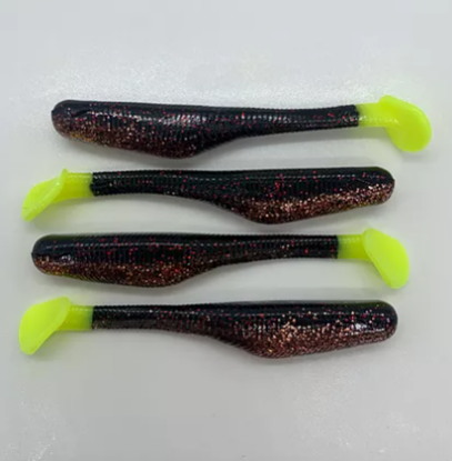 Down South Burner Shad Soft Plastics Inshore Lures Jeco's Marine Port O'Connor, Texas