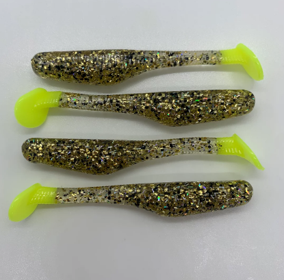 Down South Burner Shad Soft Plastics Inshore Lures Jeco's Marine Port O'Connor, Texas