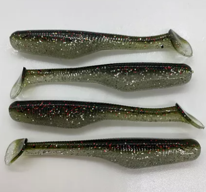 Down South Burner Shad Soft Plastics Inshore Lures Jeco's Marine Port O'Connor, Texas