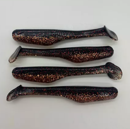 Down South Burner Shad Soft Plastics Inshore Lures Jeco's Marine Port O'Connor, Texas