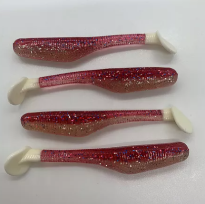 Down South Burner Shad Soft Plastics Inshore Lures Jeco's Marine Port O'Connor, Texas