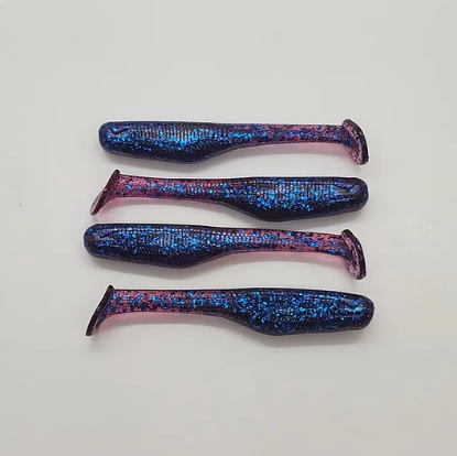 Down South Burner Shad Soft Plastics Inshore Lures Jeco's Marine Port O'Connor, Texas