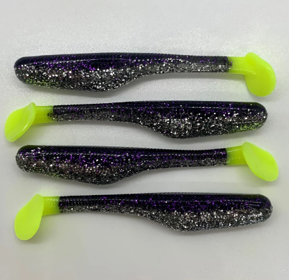 Down South Burner Shad Soft Plastics Inshore Lures Jeco's Marine Port O'Connor, Texas