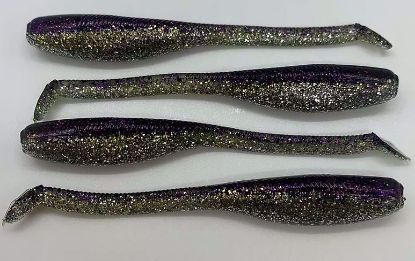 Purp-a-Trator Down South Southern Shad Soft Plastics Inshore Lures Jeco's Marine Port O'Connor, Texa