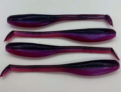 Tequila Sunrise Down South Southern Shad Soft Plastics Inshore Lures Jeco's Marine Port O'Connor, Texa