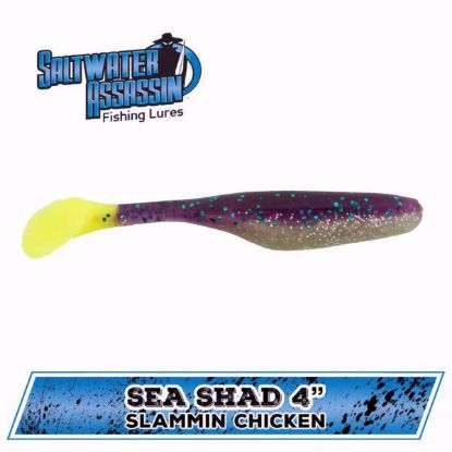 Sea Shad 4" Soft Plastics Inshore Lures Jeco's Marine Port O'Connor, Texas
