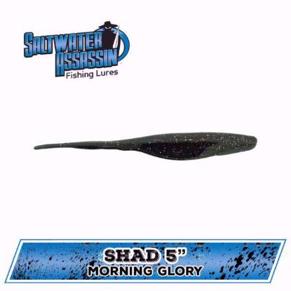 Saltwater Shad 5" Soft Plastics Inshore Lures Jeco's Marine Port O'Connor Texas