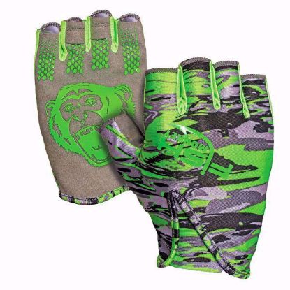 Voodoo Swamp Green Fish Monkey Stubby Guide Glove  Jeco's Marine Port O'Connor, Texas
