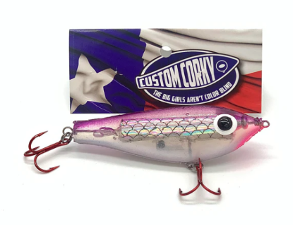Texas Custom Corky Fat Boy Soft Plastics Inshore Lures Jeco's Marine Port O'Connor, Texas