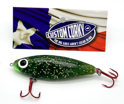 Texas Custom Corky Soft-Dine XL Soft Plastics Inshore Lures Jeco's Marine Port O'Connor, Texas