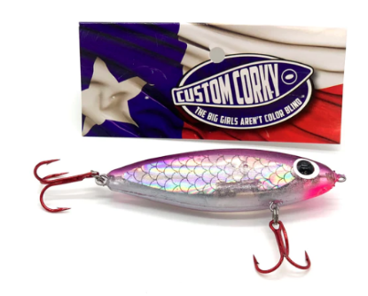 Texas Custom Corky Soft-Dine XL Soft Plastics Inshore Lures Jeco's Marine Port O'Connor, Texas