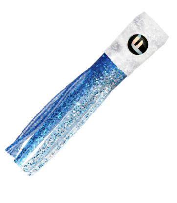 Blue/Chrome Fathom Offshore - Mini Soft Chugger 4"