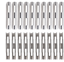 Fudo Hooks - Sta-Stuk Clips - 10 pack 