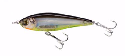 Black Silver Chart Yo-Zuri - 3D Inshore Twitchbait (SS) - 4-3/8"
