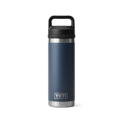 Navy Yeti Rambler 18oz. Bottle Jeco's Maring Port O'Connor, Texas