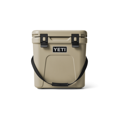 Tan Yeti Roadie 24 Hard Cooler