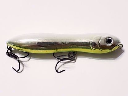 Lime on Ice Backwater Lures - Peanut Jr Topwater