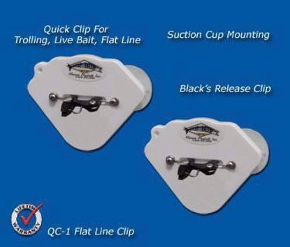 Deep Blue Marine - (QC) Quick Clip Flat Line Release Clip