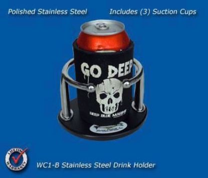 Deep Blue Marine - (WCH) Open Style Drink Holder Single