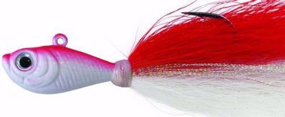 Red/white Spro - Bucktail Jig 1oz