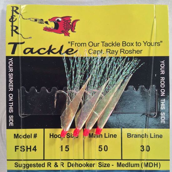 R+R Tackle - Bait Rig Hooks FSH4 Flash and fish 
