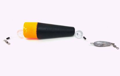 Black/Orange the Rage cork jecos marine and tackle port o connor tx