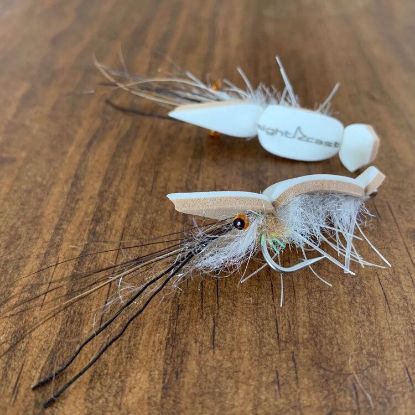 White/Tan Sight Cast - PopCorn Shrimp (1-Pack)