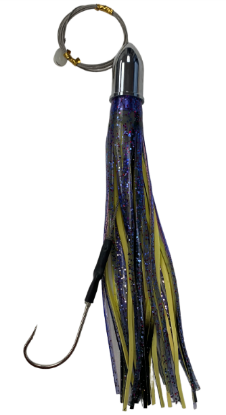 Yellow/Purple/Black Fishrazr - Wahoo Bullet Senior 10.5" (200G)