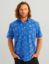 HUK - Kona Button-Down Shirt - Ocean Blue Flying High