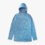 Aftco - Adapt Phase Change Hooded Performance Shirt - Blue Upwell Camo