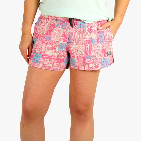 Aftco - Women's Strike Short 3.5" - Flamingo Pink