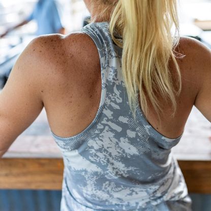 Picture of Aftco - Women's Ocean Bound Printed Performance Tank (More Colors)