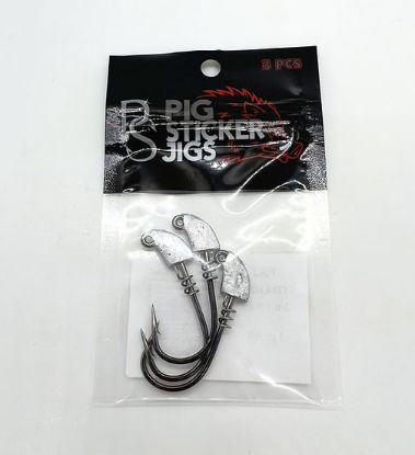 Down South Lures - Pig Stickers Jig 3pc. (Assorted Sizes)